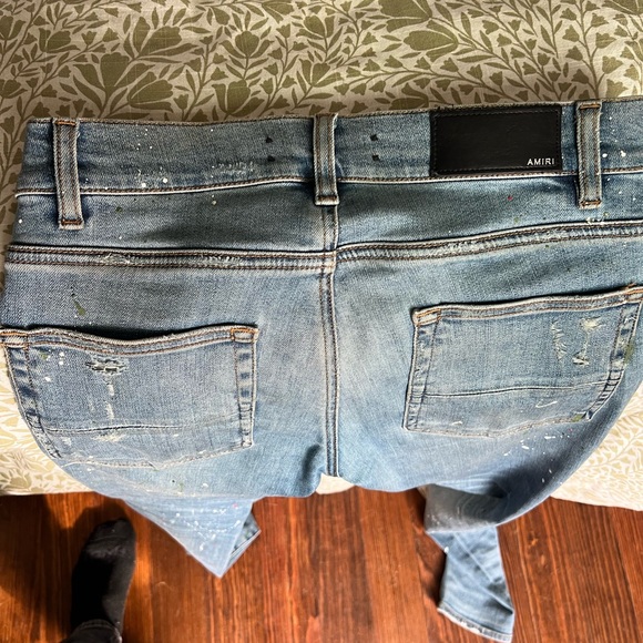 Amiri rosebowl patch jeans - Picture 3 of 8